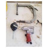 Husky 1/2' impact wrench and assorted items