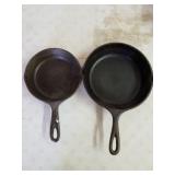 Made in U.S.A no5 sk cast iron and no3