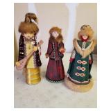 Antique Russian Pocchr dolls