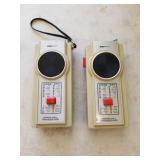 Vintage walky talkies