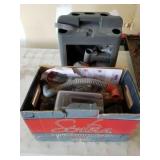 Assorted kirby attachments and shampoo system