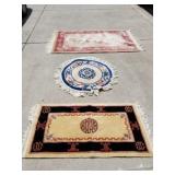 Peking and assorted wool area rugs