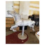 56in x 54in coca cola horse