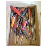 Assorted screwdrivers