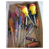 Assorted screwdrivers