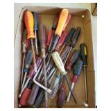 Assorted screwdrivers