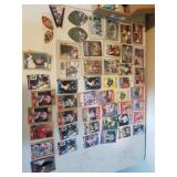 Baseball card assortment