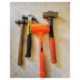 Assorted mallets and hammers