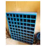 METAL Garage organizer 34in x 12in x 42in