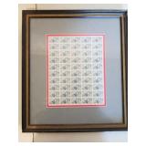 Preserving wildland stamp sheet from 1984