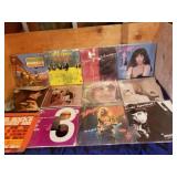 Assorted vinyl records
