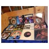Assorted vinyl records