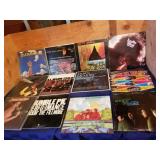 Assorted vinyl records