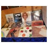 Assorted vinyl records