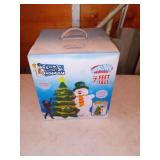 Blow up frosty the snow man new in box