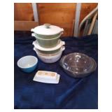 Anchor Hocking pyrex and Corning Ware