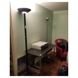 3 torch lamps one missing shade
