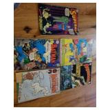 Vintage comic books