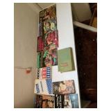 Assorted vintage cook books