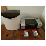 Cannon printer and paper shredder