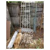 Wooden trellises and official vampire stakes