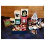 Assorted Christmas ornaments