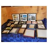 Assorted picture frames