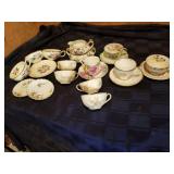 Antique china assortment