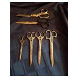 Antique German scissor assortment