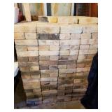 Fire safe bricks stack measures 3ft x 25in x 46in