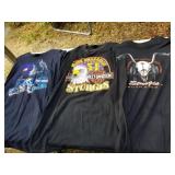 6 authentic Harley Davidson sturgis rally shirts