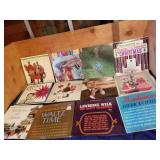 Assorted vinyl records