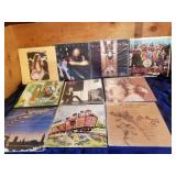 Assorted vinyl records
