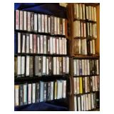 Assorted cassette tapes