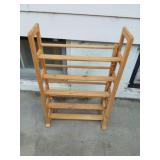 CD shelf 23in x 8in x 36in and stand