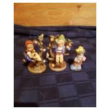 Vintage Hummel statues