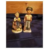 Vintage hummel statues