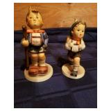 Vintage hummel statues