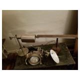 Assorted desk lamps