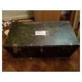 32in x 16in wood military foot locker