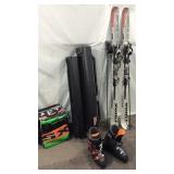 Salomon Ski Boots and Volkl Skis