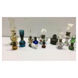 Vintage Miniature Oil Lamps K8C