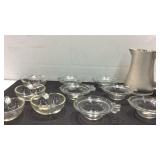 Vtg Glasbake Apples, Guardian Pitcher K8C