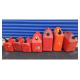 Lot of (7) Gas Cans...Excellent Condition! U7G