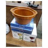 New Glasses, Egg Trays, & Large Dishes