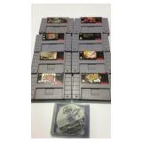 Seven Super Nintendo Games K7C
