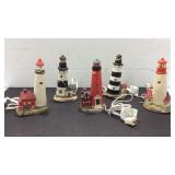 Five Ceramic Lighthouses K8C