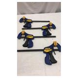 4 Irwin Mini Quick Grips Q