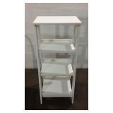 Nice Simple Painted Wood Display Shelf K