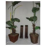 Faux Plants & Sconces U7C
